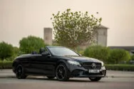 Mercedes C200 Convertible Black Mercedes C200 Convertible Black