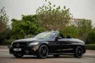 Mercedes C200 Convertible Black Mercedes C200 Convertible Black
