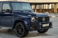مرسيدس G63 AMG أزرق داكن مرسيدس G63 AMG أزرق داكن