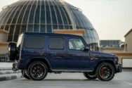 مرسيدس G63 AMG أزرق داكن مرسيدس G63 AMG أزرق داكن