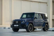 مرسيدس G63 AMG أزرق داكن مرسيدس G63 AMG أزرق داكن