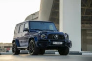 مرسيدس G63 AMG أزرق داكن مرسيدس G63 AMG أزرق داكن