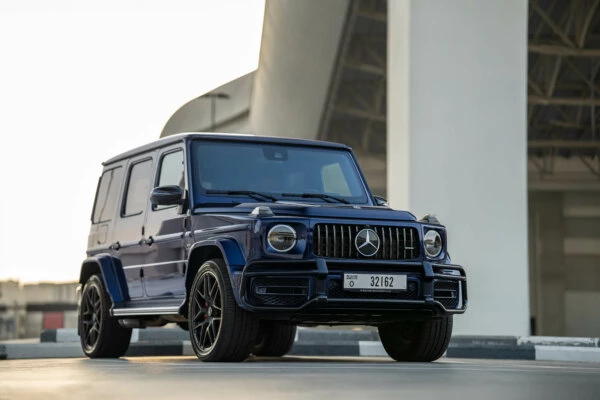 Aluguel de Mercedes G63 AMG Dark Blue em Dubai - SUV - Octane Luxury Car  Rental Dubai