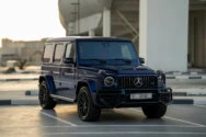 مرسيدس G63 AMG أزرق داكن مرسيدس G63 AMG أزرق داكن