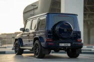 مرسيدس G63 AMG أزرق داكن مرسيدس G63 AMG أزرق داكن