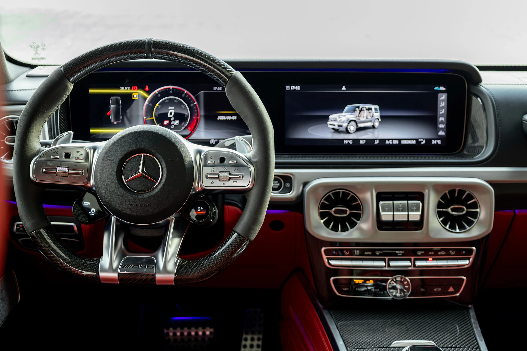 Mercedes G63 AMG Dark Blue