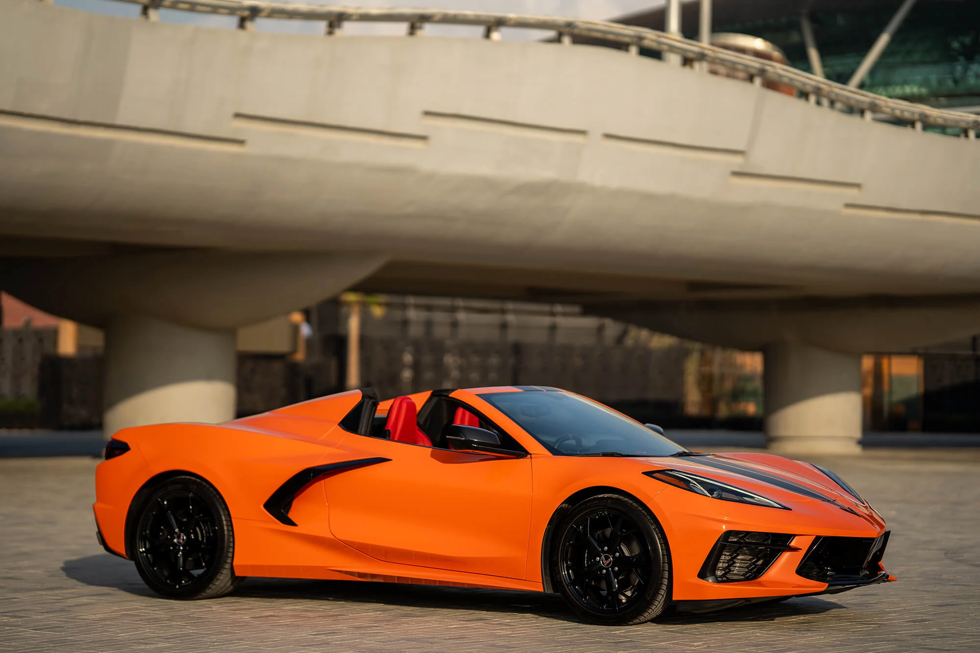 雪佛兰 Corvette C8 橙色