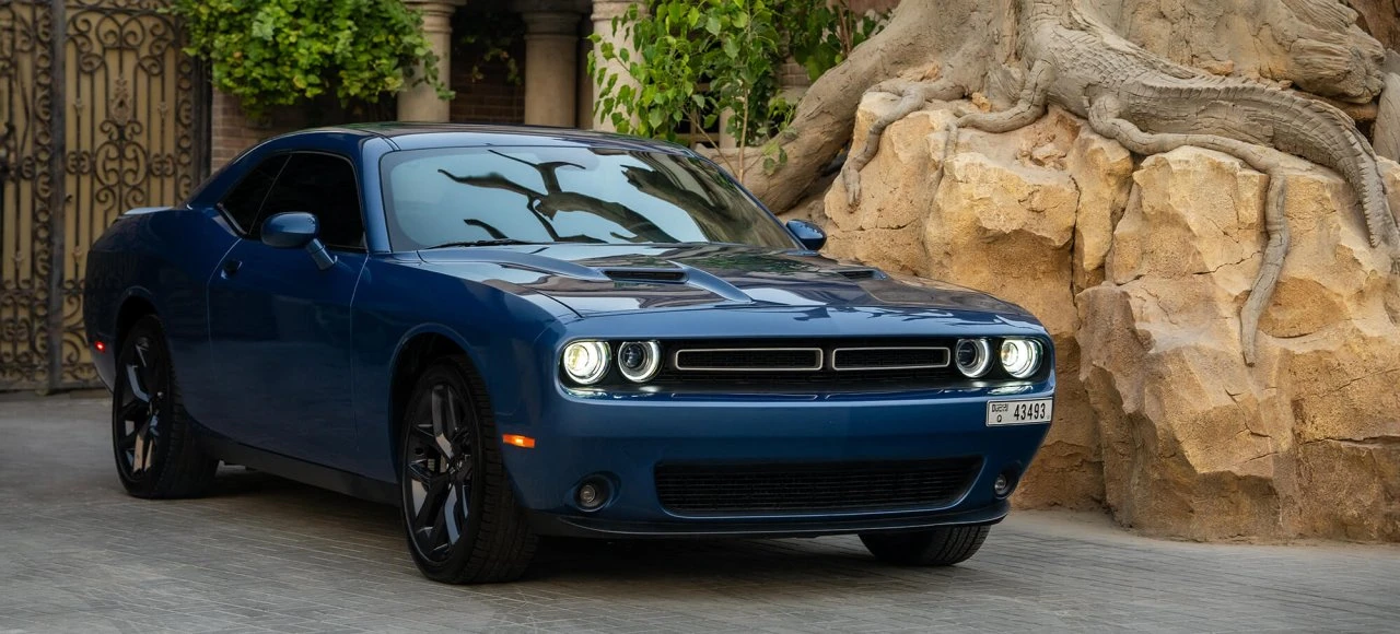 Dodge Challenger Blauw