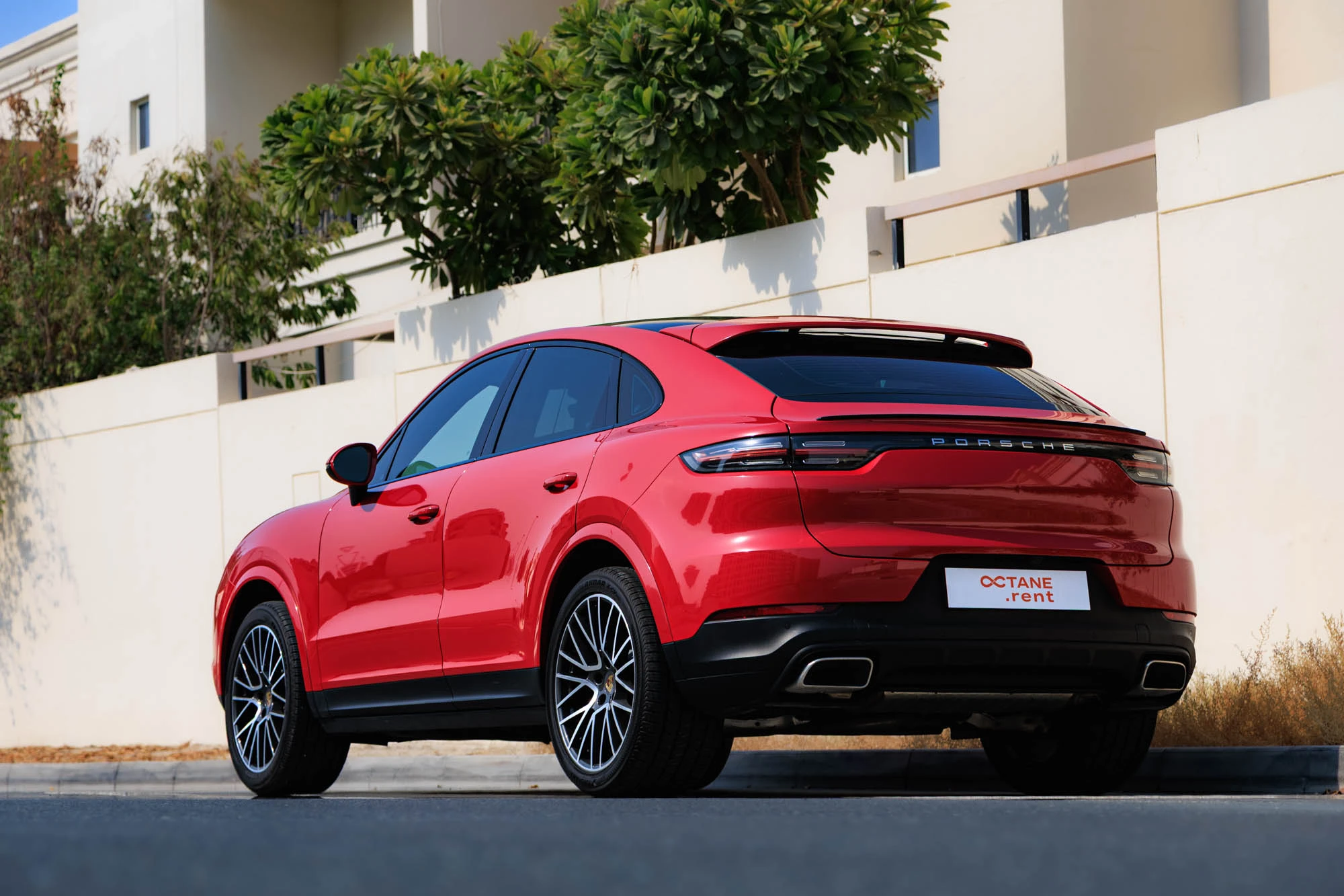 Porsche Cayenne Coupe Red