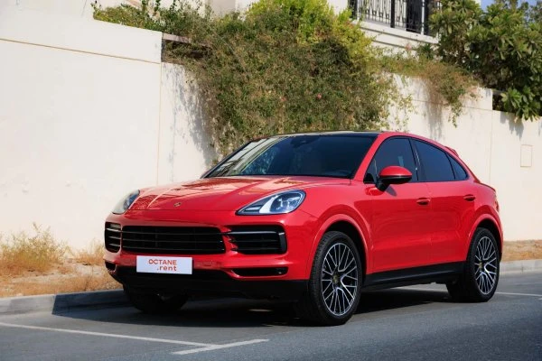 Porsche Cayenne Coupe Red