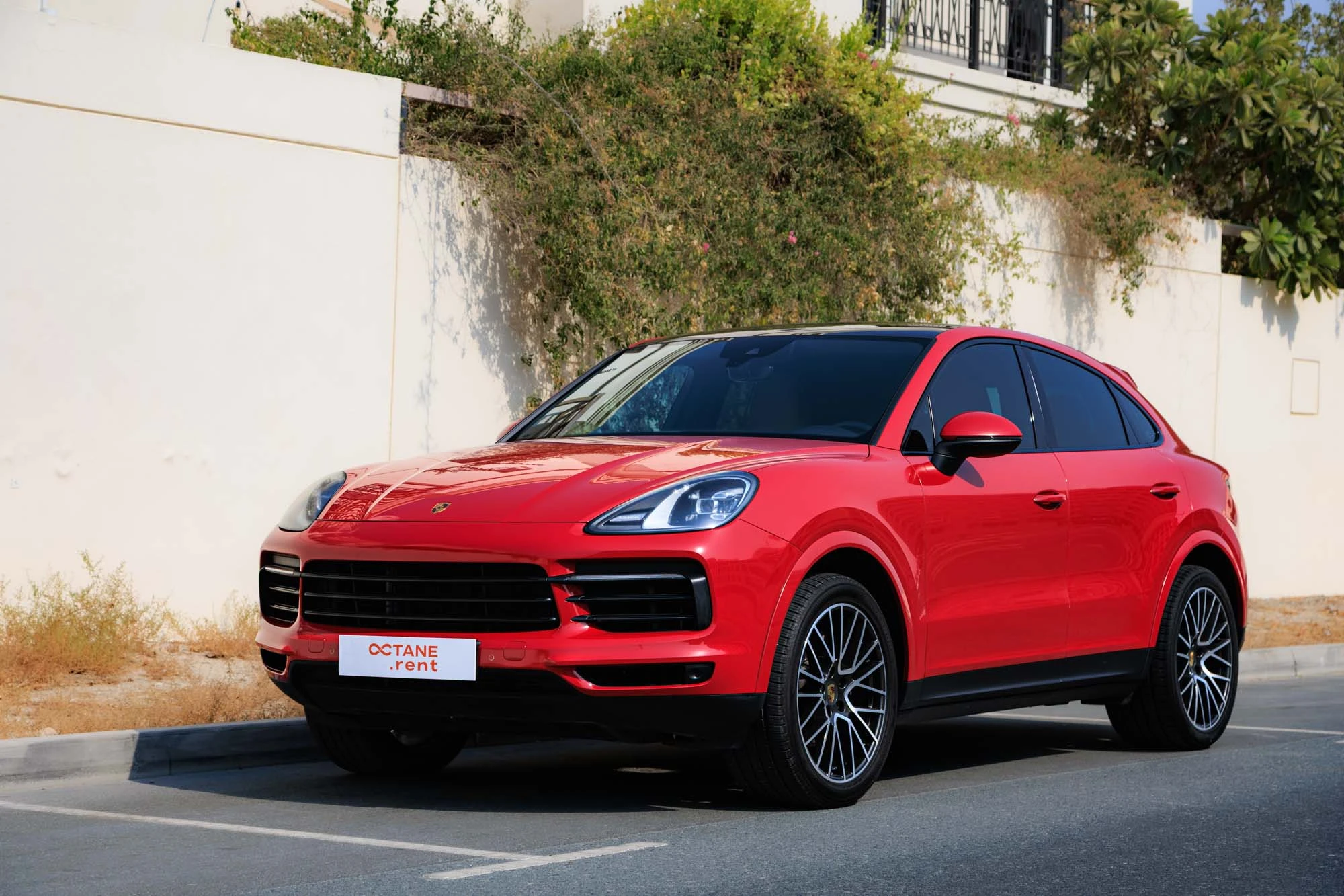 Porsche Cayenne Coupe Red