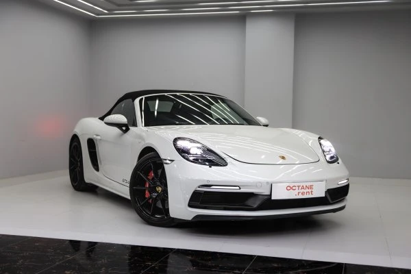 Porsche Boxster GTS White Porsche Boxster GTS White