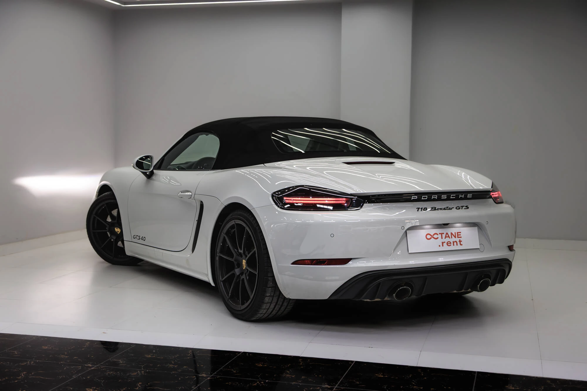 Porsche Boxster GTS White Porsche Boxster GTS White