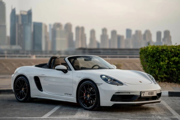 Porsche Boxster GTS White