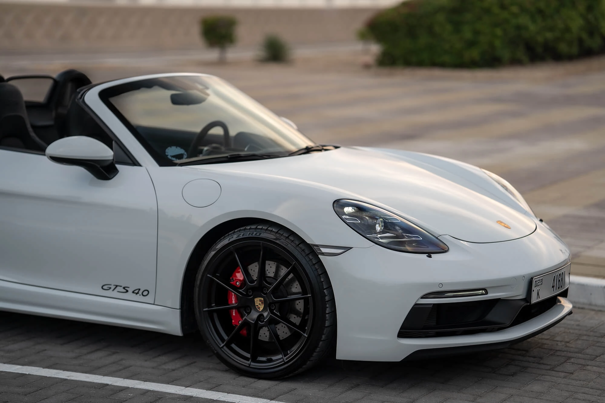 Porsche Boxster GTS Weiß