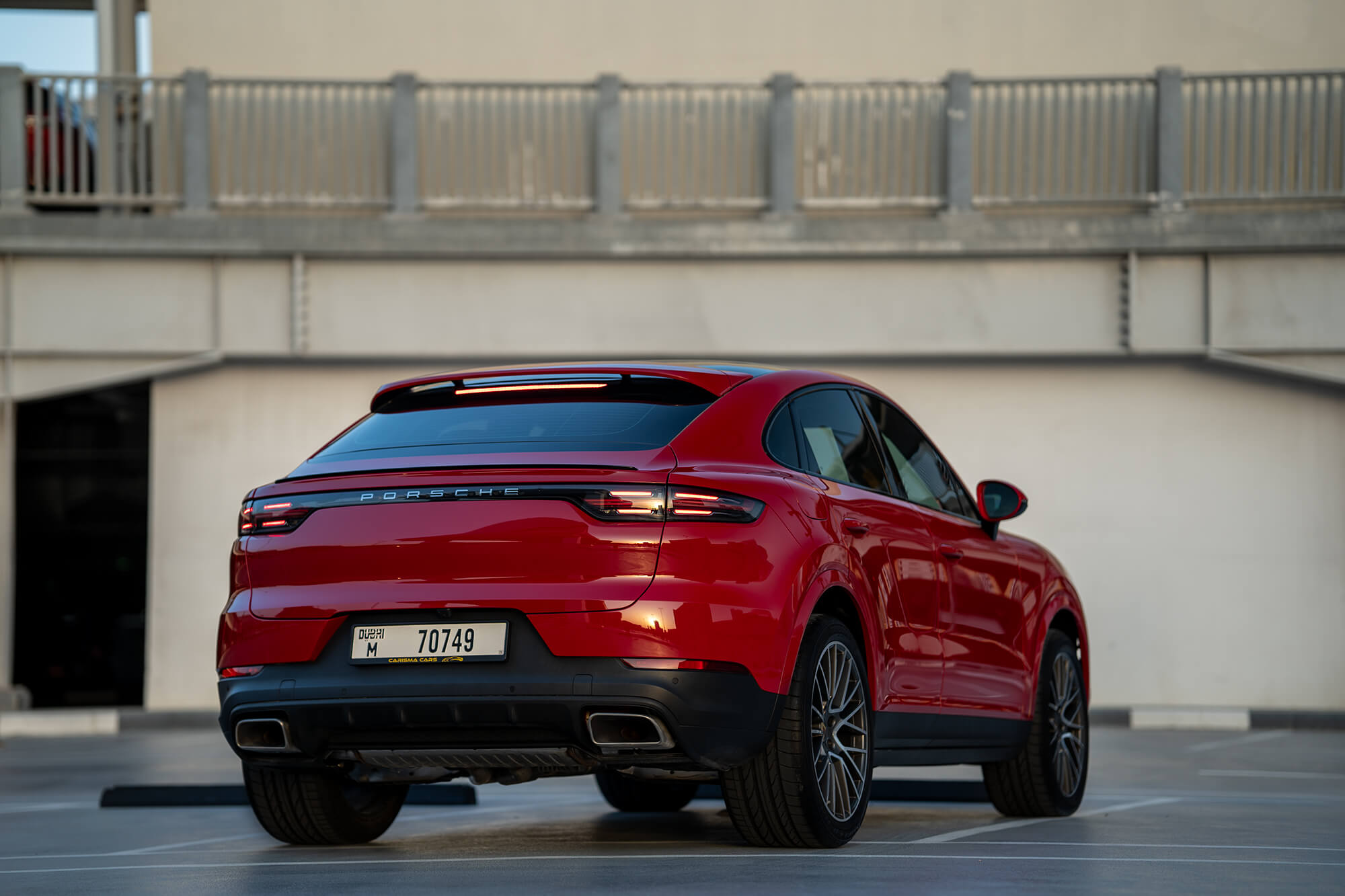 Porsche Cayenne Coupe Red