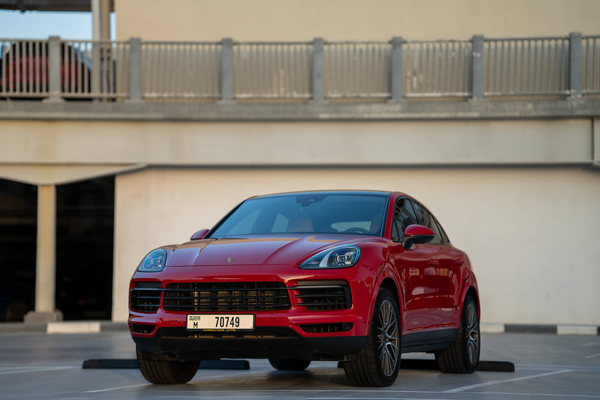 Porsche Cayenne Coupe Red
