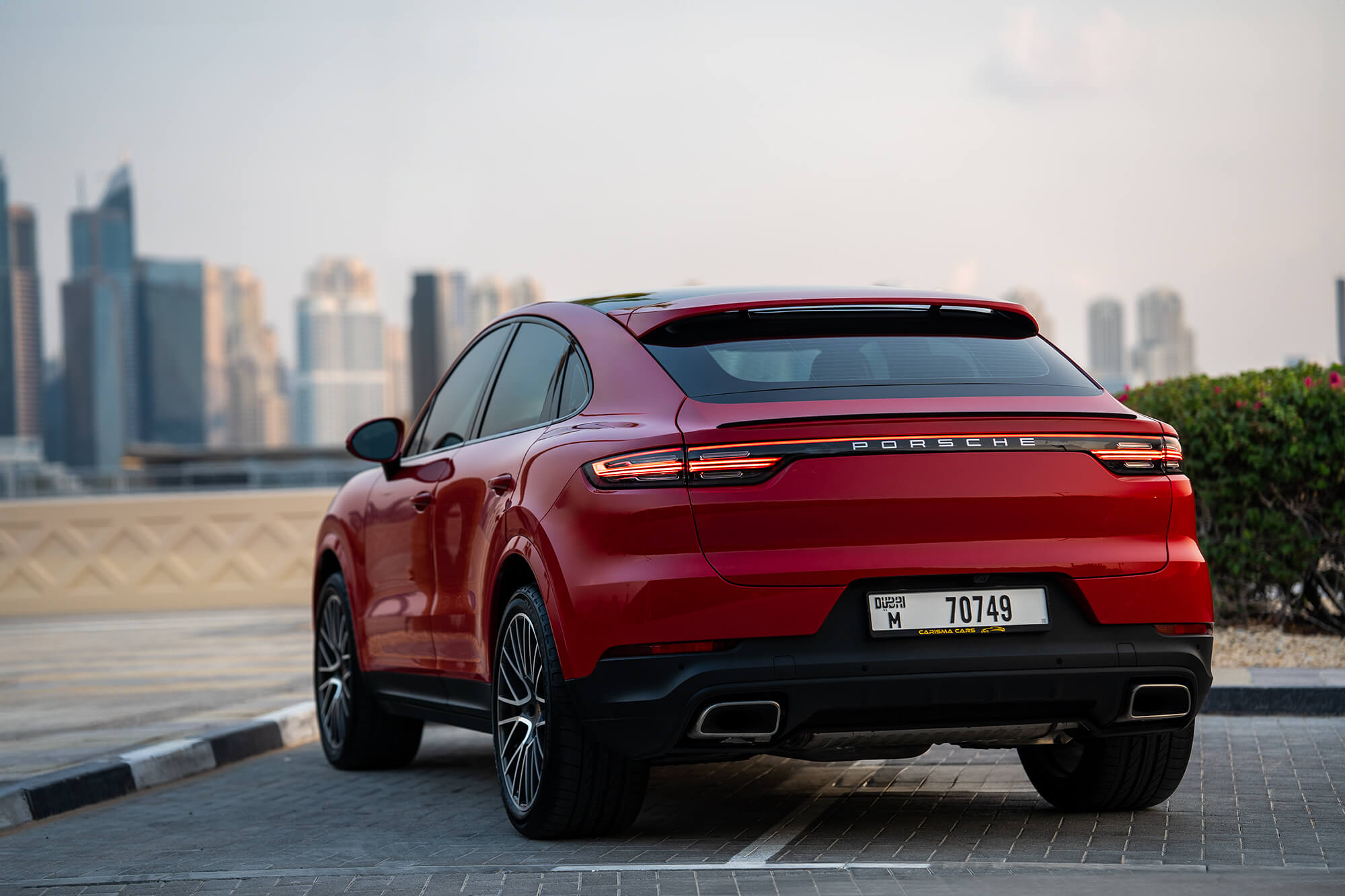 Porsche Cayenne Coupe Red
