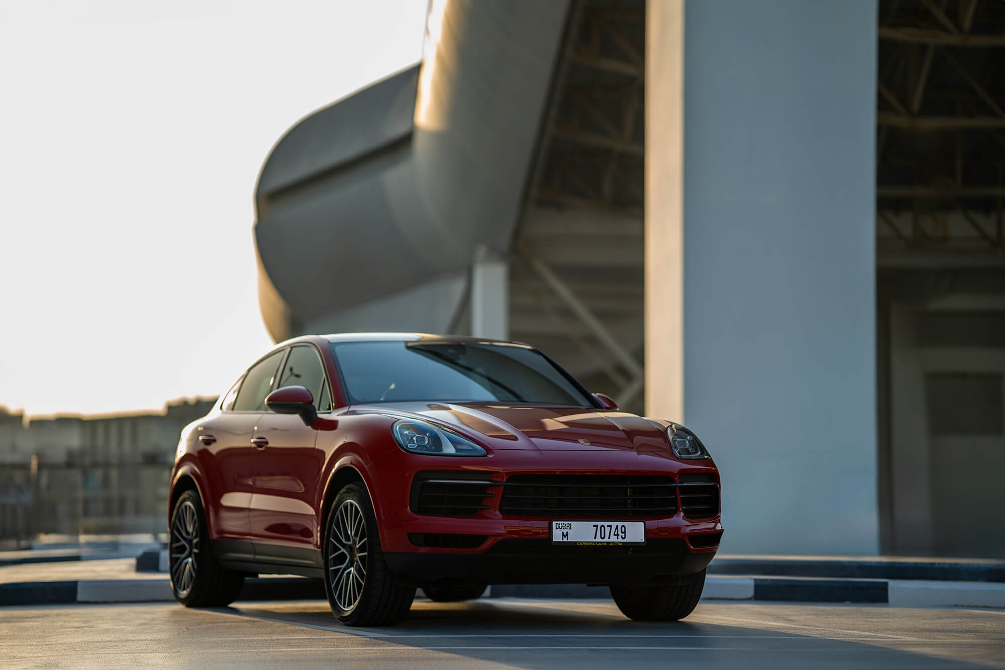Porsche Cayenne Coupe Red