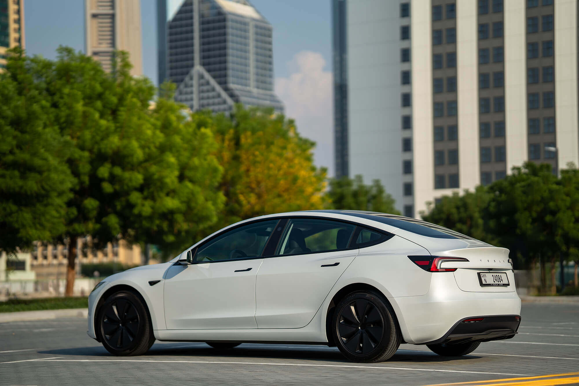 Tesla Model 3 Wit