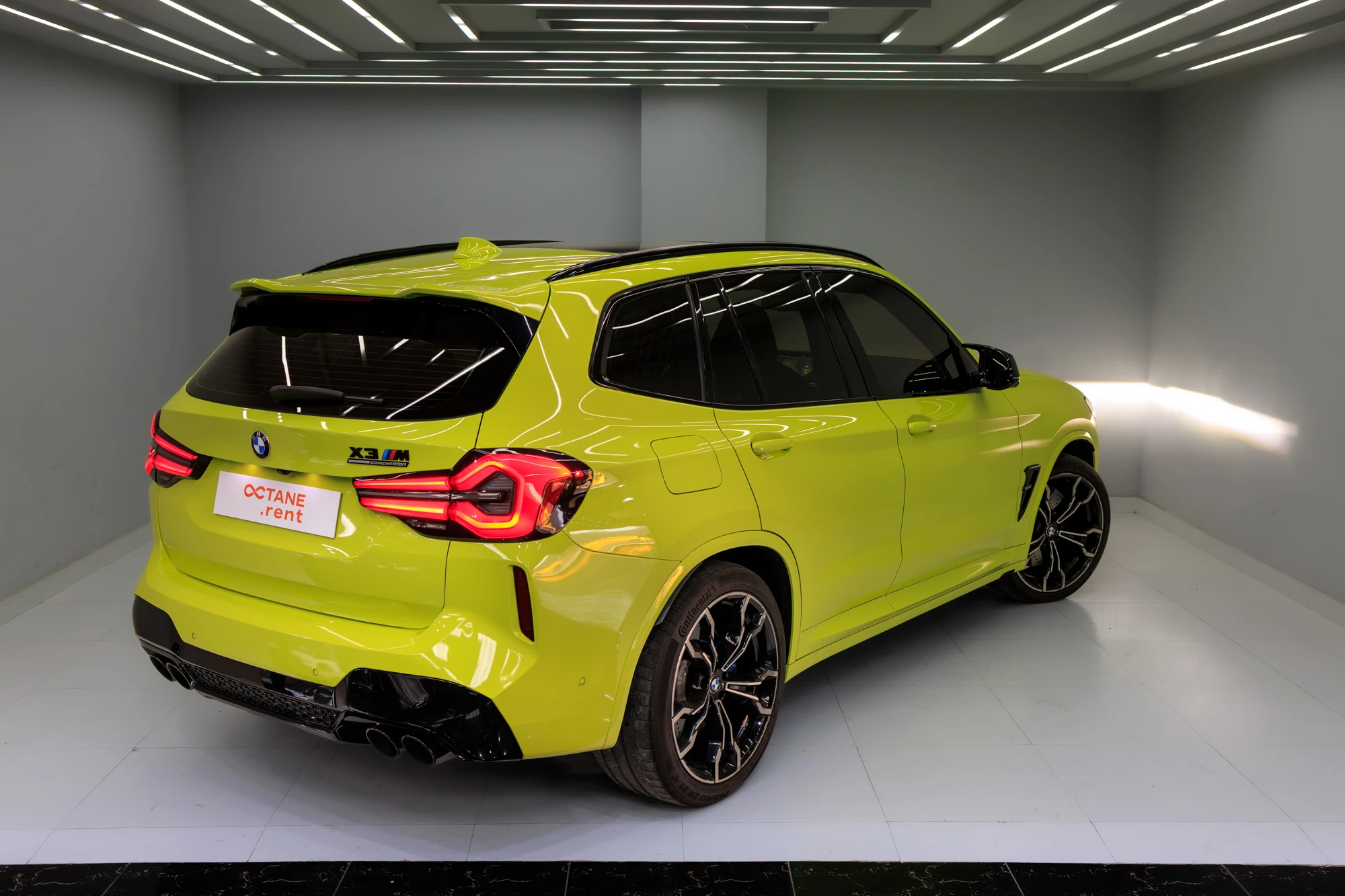 BMW X3M Wettbewerb Gelb BMW X3M Wettbewerb Gelb