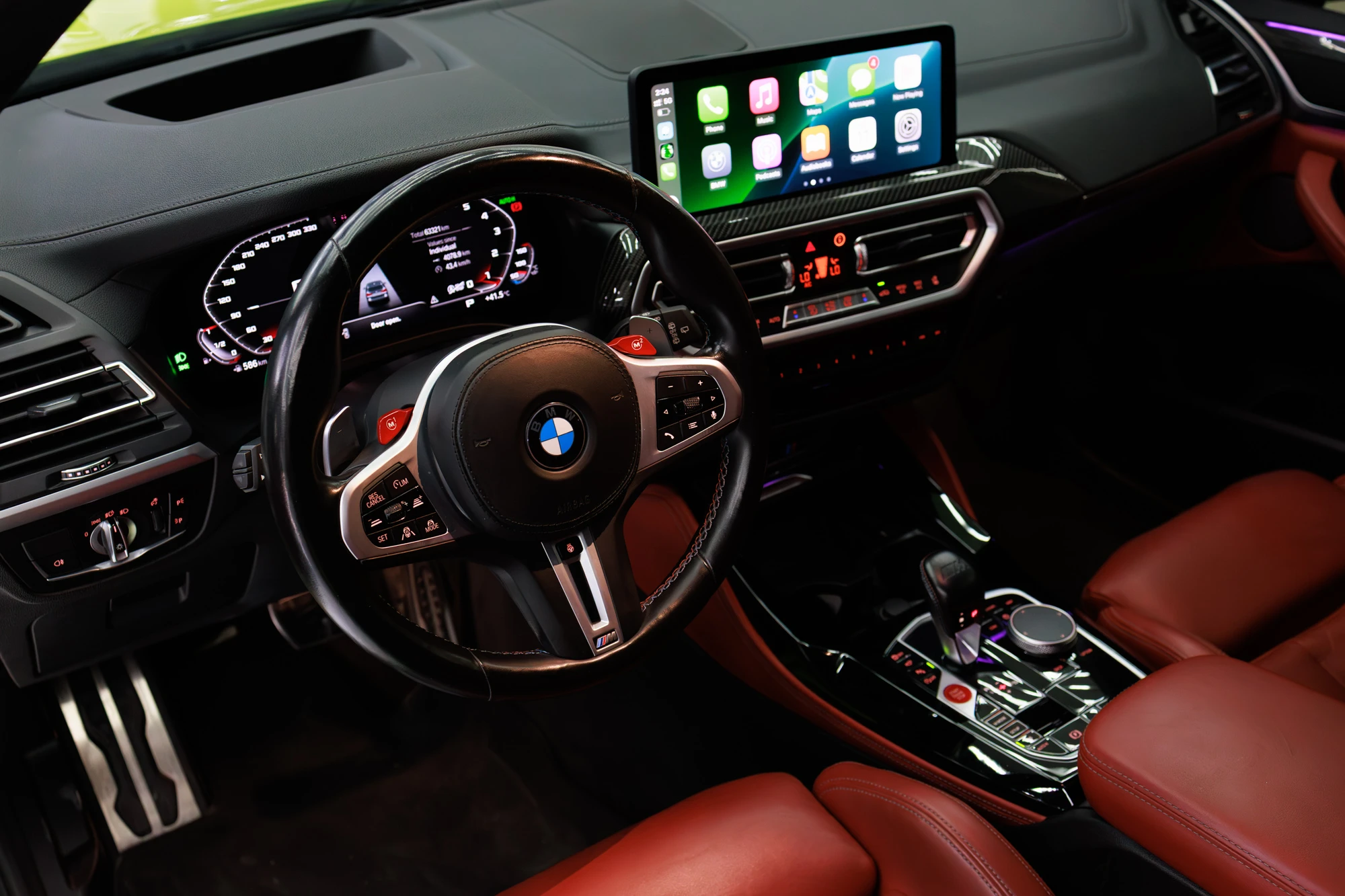 BMW X3M Wettbewerb Gelb BMW X3M Wettbewerb Gelb