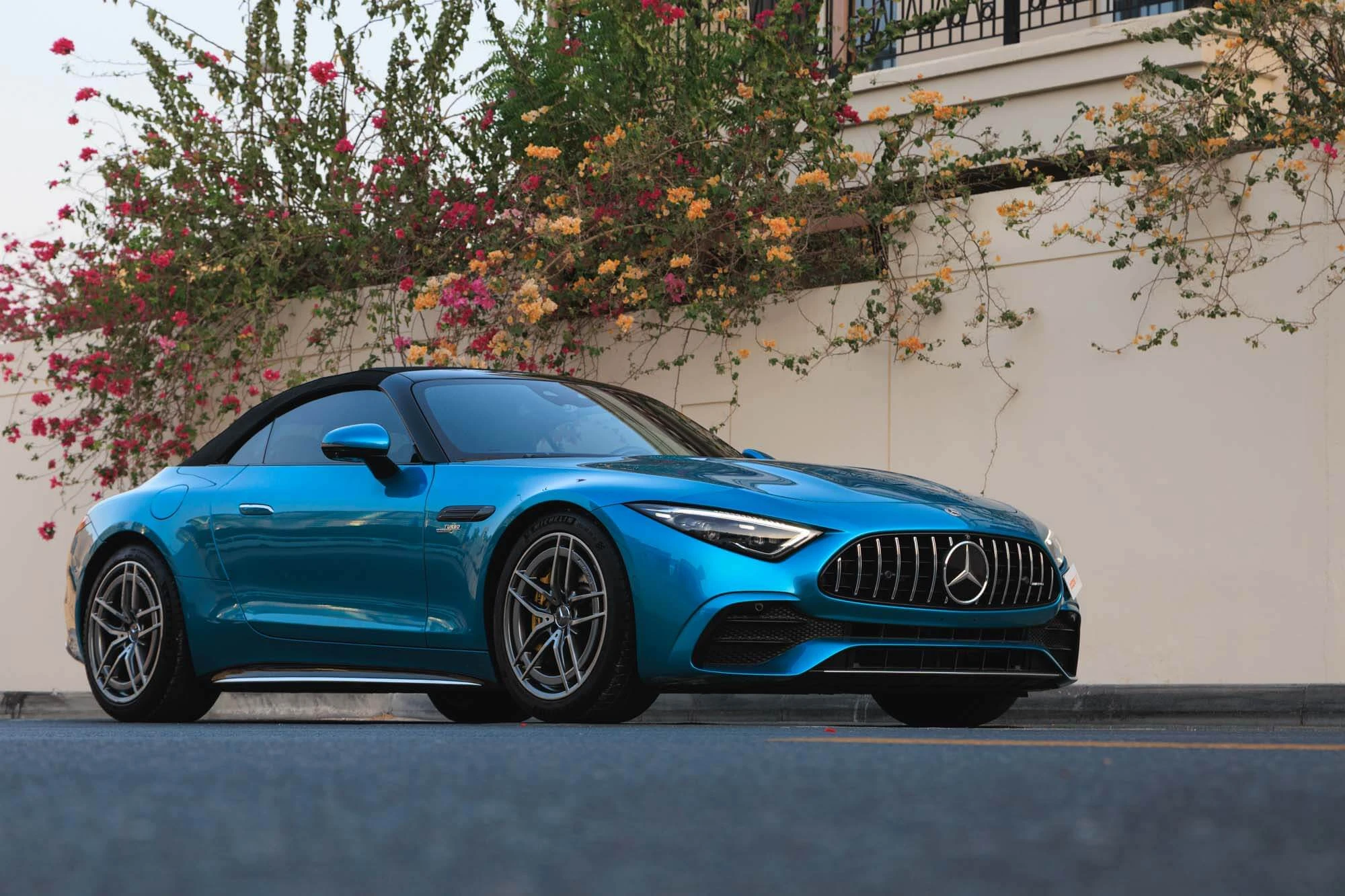 Mercedes SL43 Blau Mercedes SL43 Blau