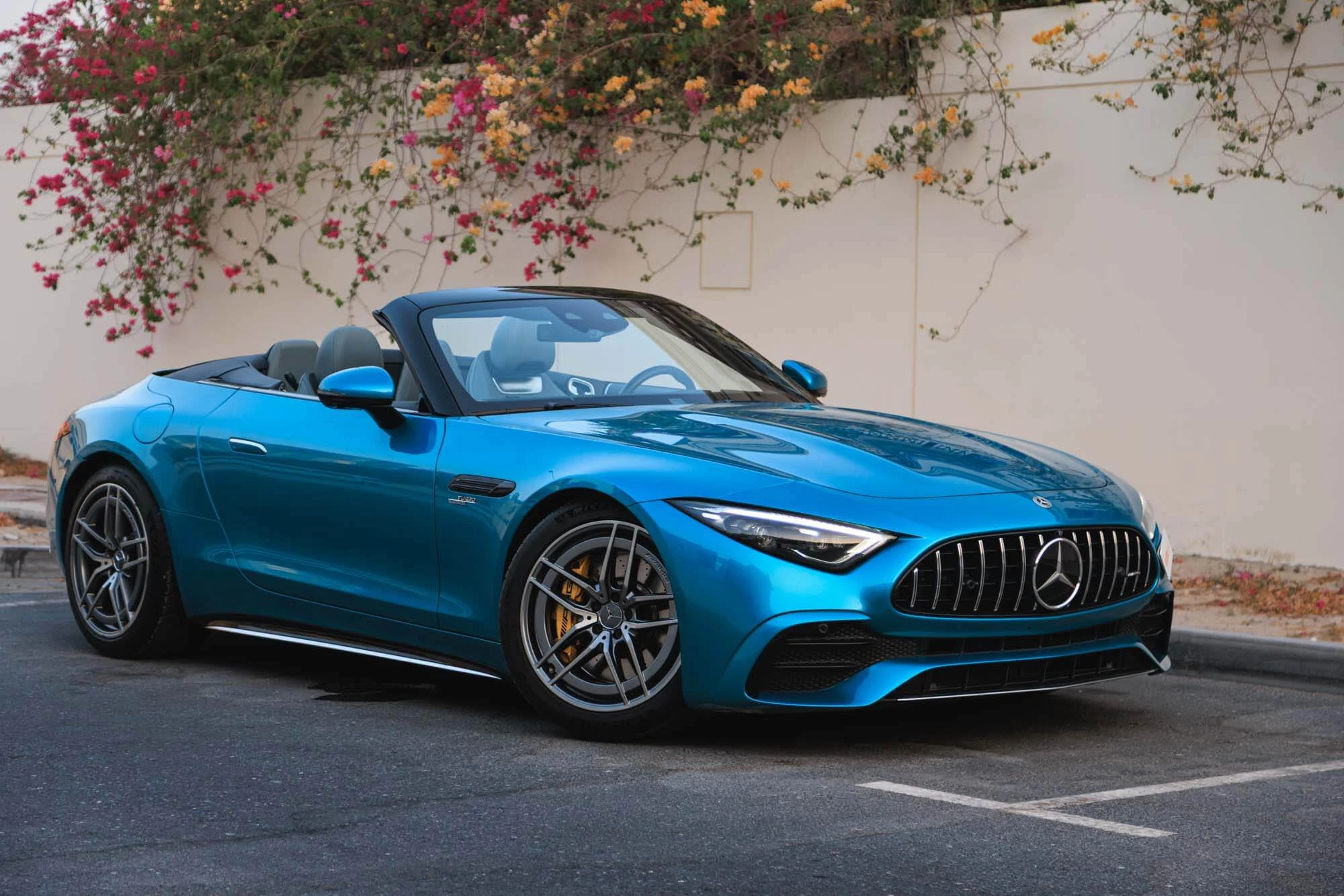 Mercedes SL43 Blau Mercedes SL43 Blau