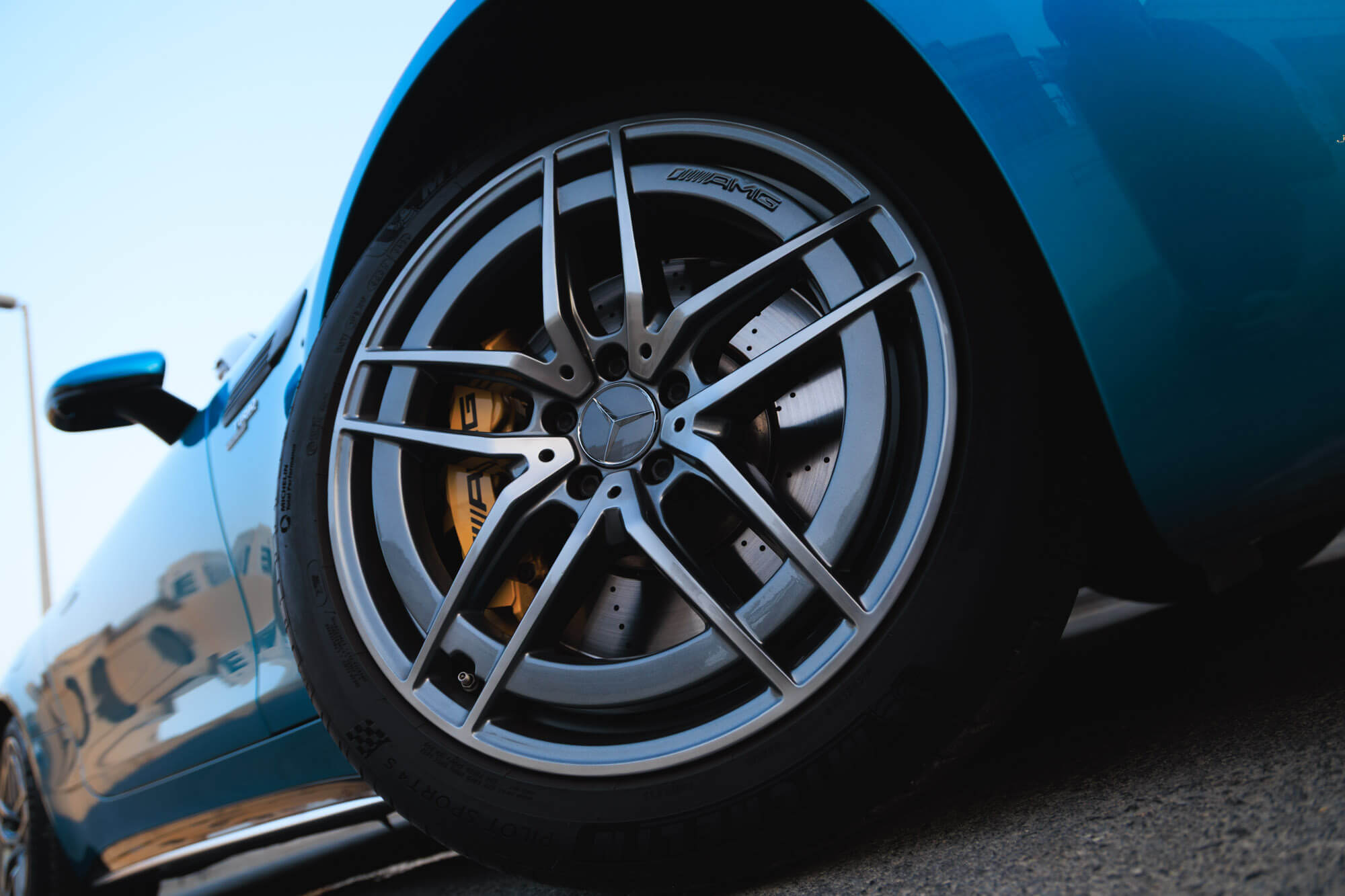 Mercedes SL43 Blue