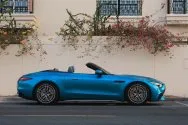 Mercedes SL43 Blau Mercedes SL43 Blau