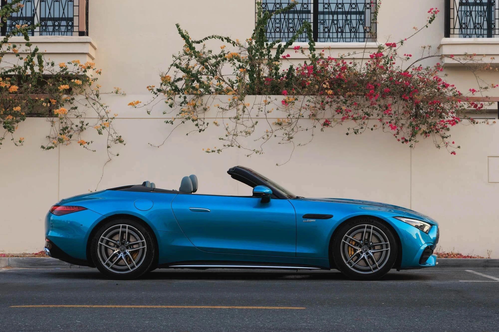 Mercedes SL43 Blau Mercedes SL43 Blau