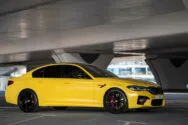 BMW M5 Competition Amarelo