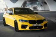 BMW M5 Competition Amarelo