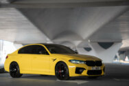 BMW M5 Competition Amarelo