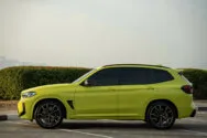 BMW X3M Competition Gul BMW X3M Competition Gul