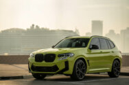 BMW X3M Wettbewerb Gelb