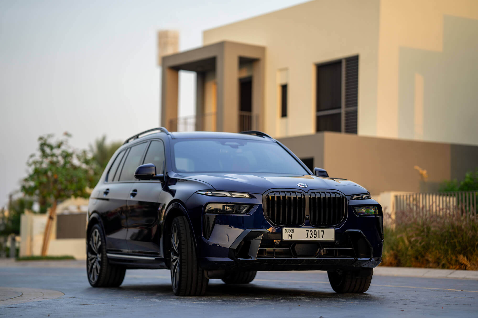 BMW X7 New Gen Dark Blue
