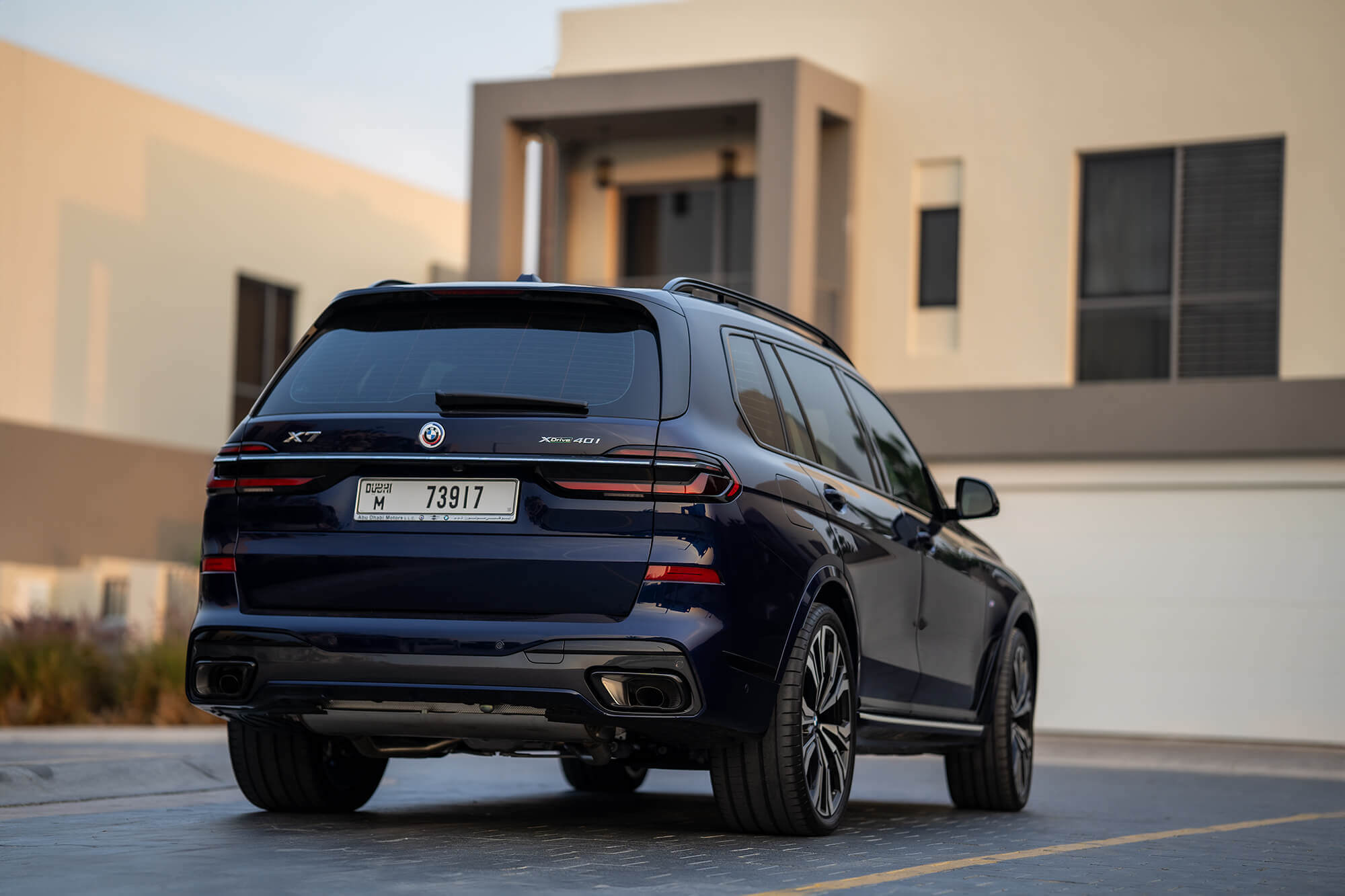 BMW X7 New Gen Dark Blue