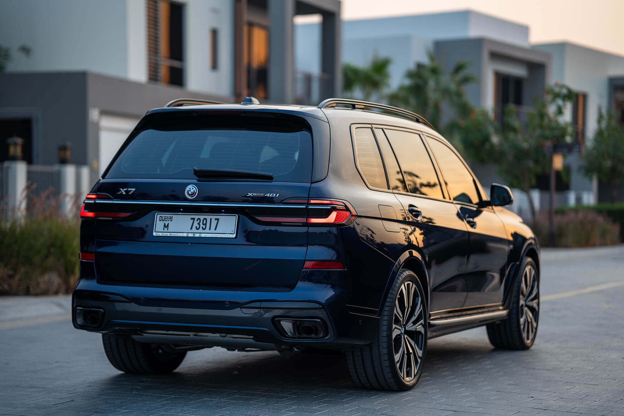 BMW X7 New Gen Dark Blue