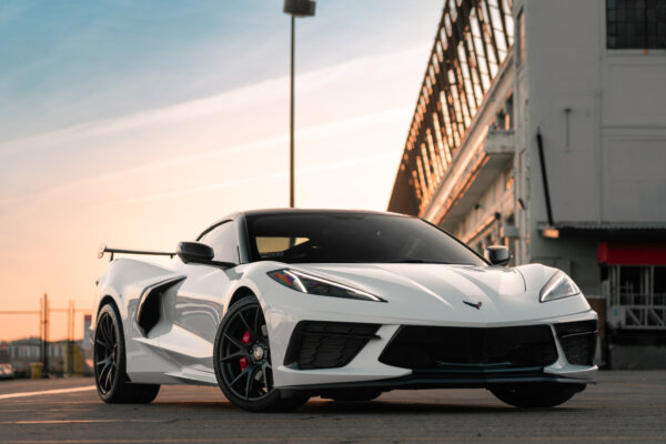 Chevrolet Corvette C8 Blanc