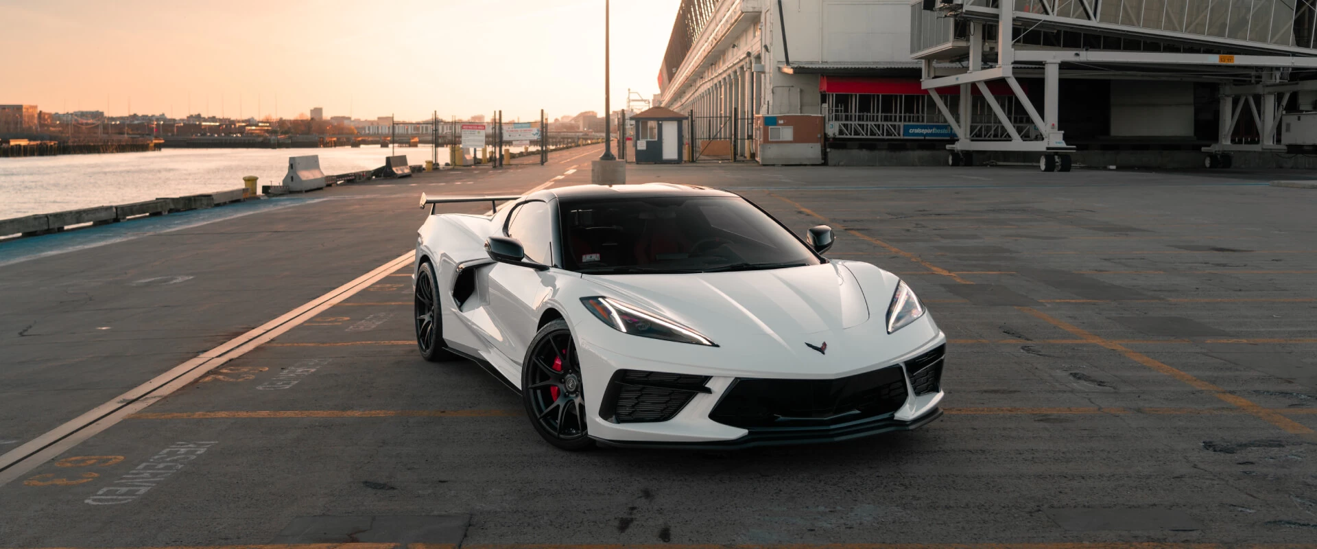 Chevrolet Corvette C8 Wit