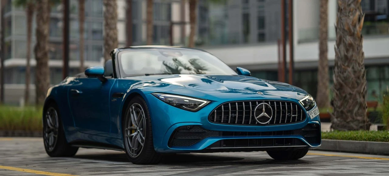 Mercedes SL43 Blue