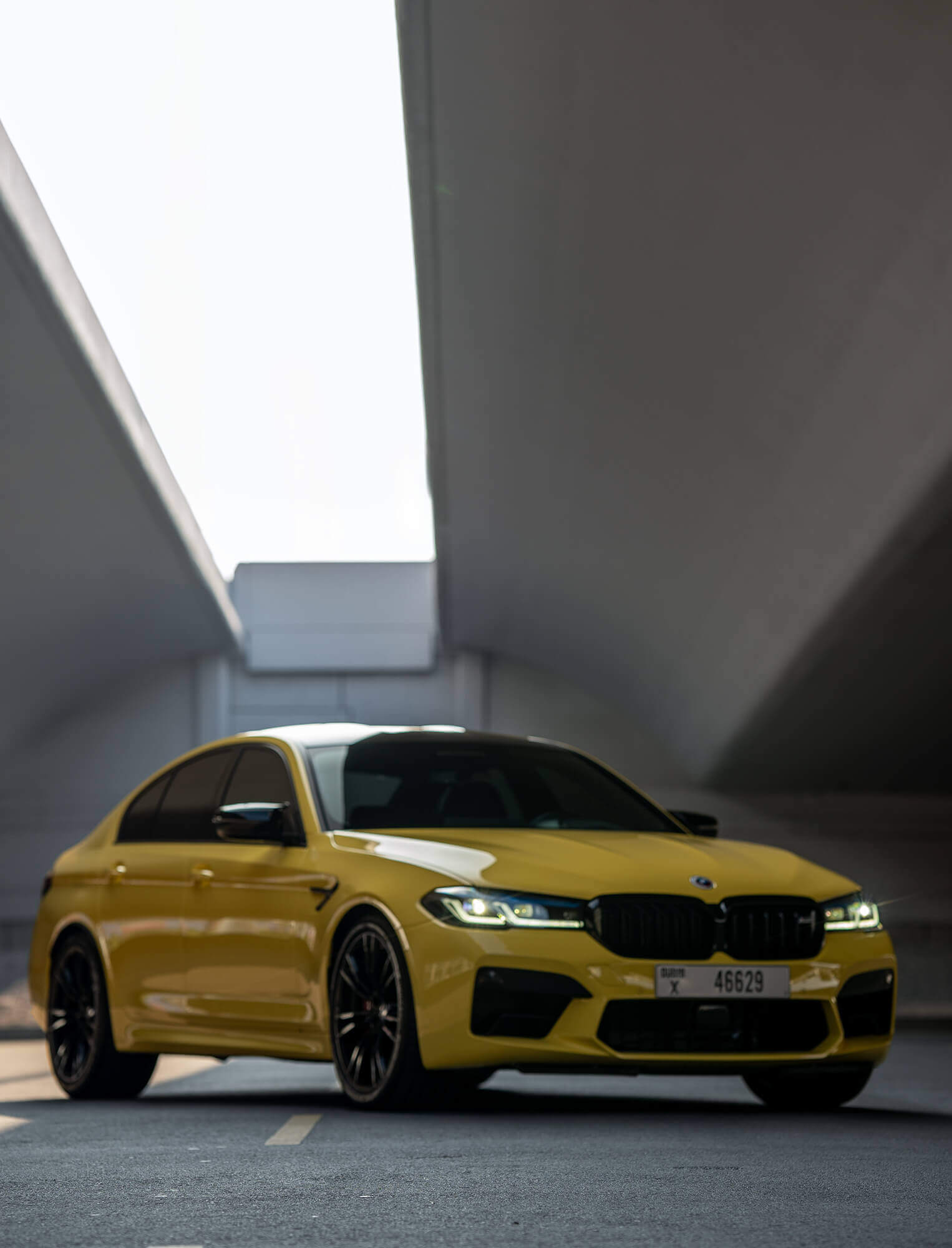 BMW M5 huren in Dubai