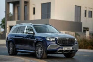 Mercedes-Maybach GLS 600 Blau & Silber