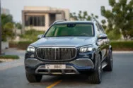 Mercedes-Maybach GLS 600 blå og sølv