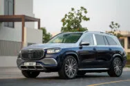 Mercedes-Maybach GLS 600 Azul e Prateado