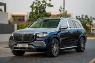 Mercedes-Maybach GLS 600 Azul e Prateado