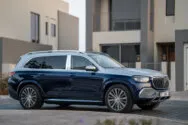 Mercedes-Maybach GLS 600 blå og sølv