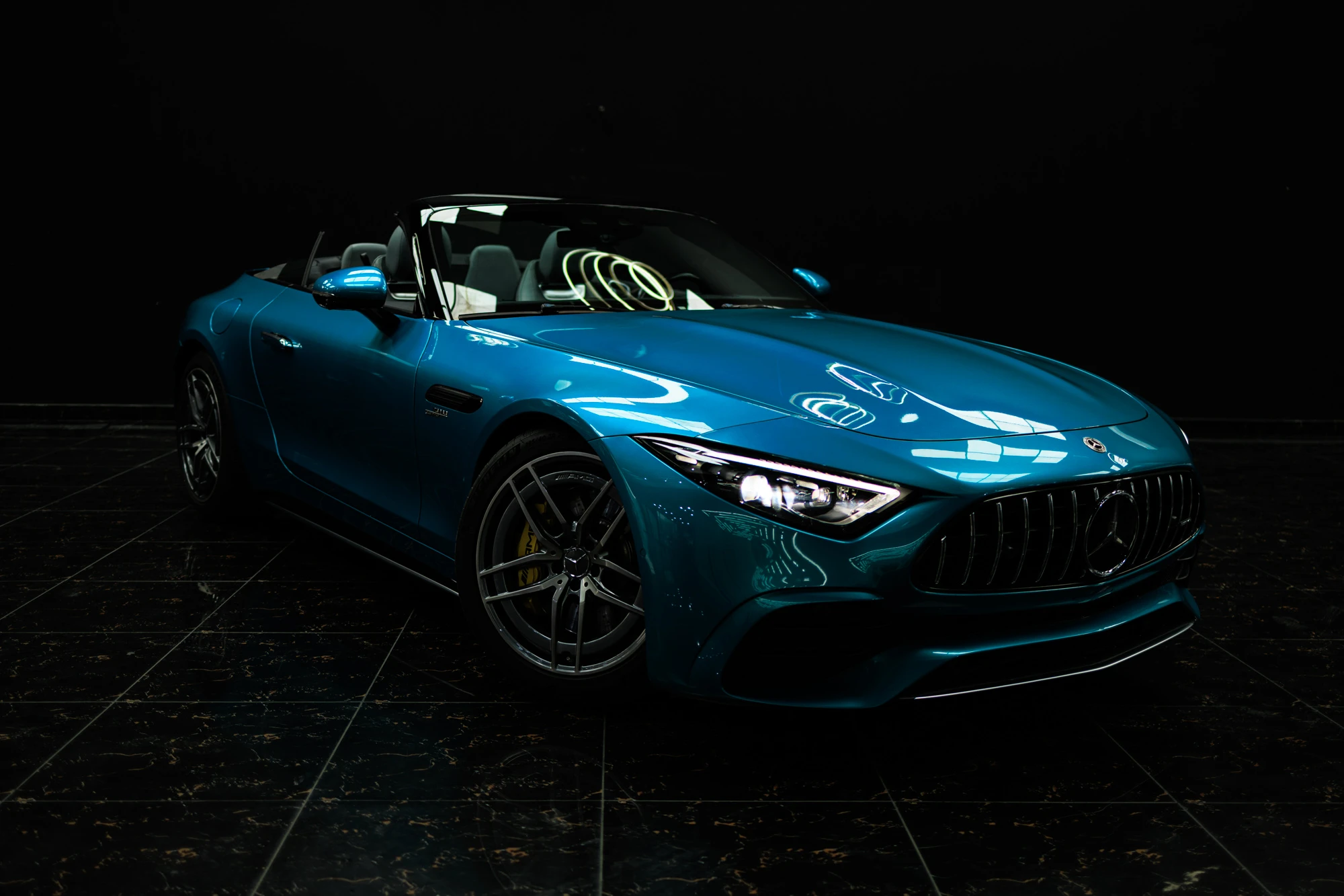 Mercedes SL43 Blue