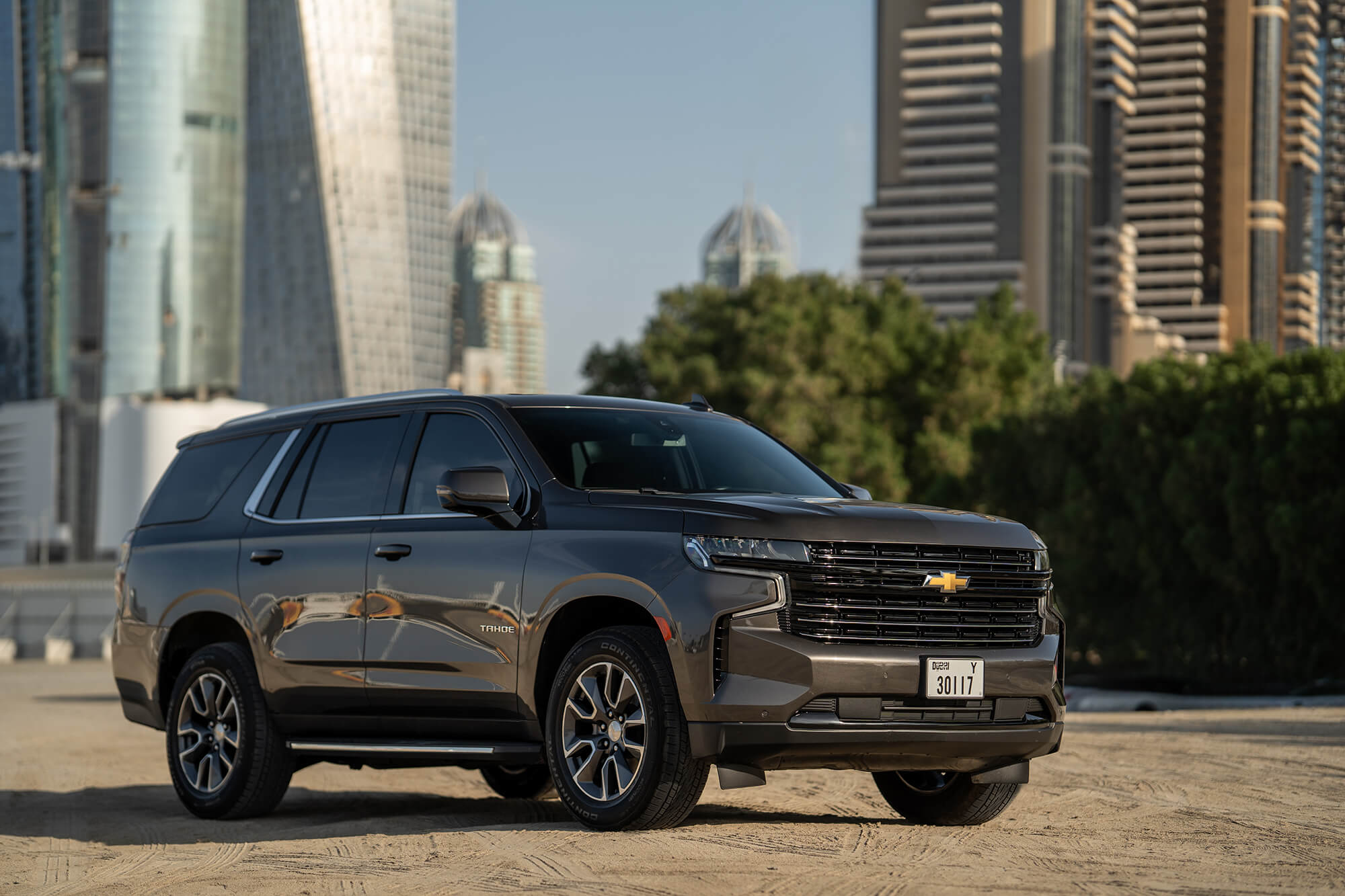 Аренда Chevrolet Tahoe Grey в Дубае - внедорожник - Octane Luxury Car  Rental Dubai